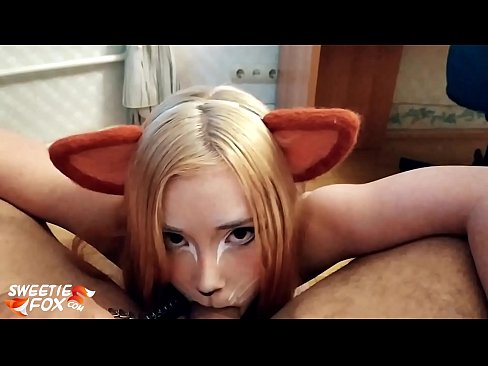 ❤️ Kitsune pogoltne kurac in spermo v usta Šukanje na sl.pornovore.ru ☑